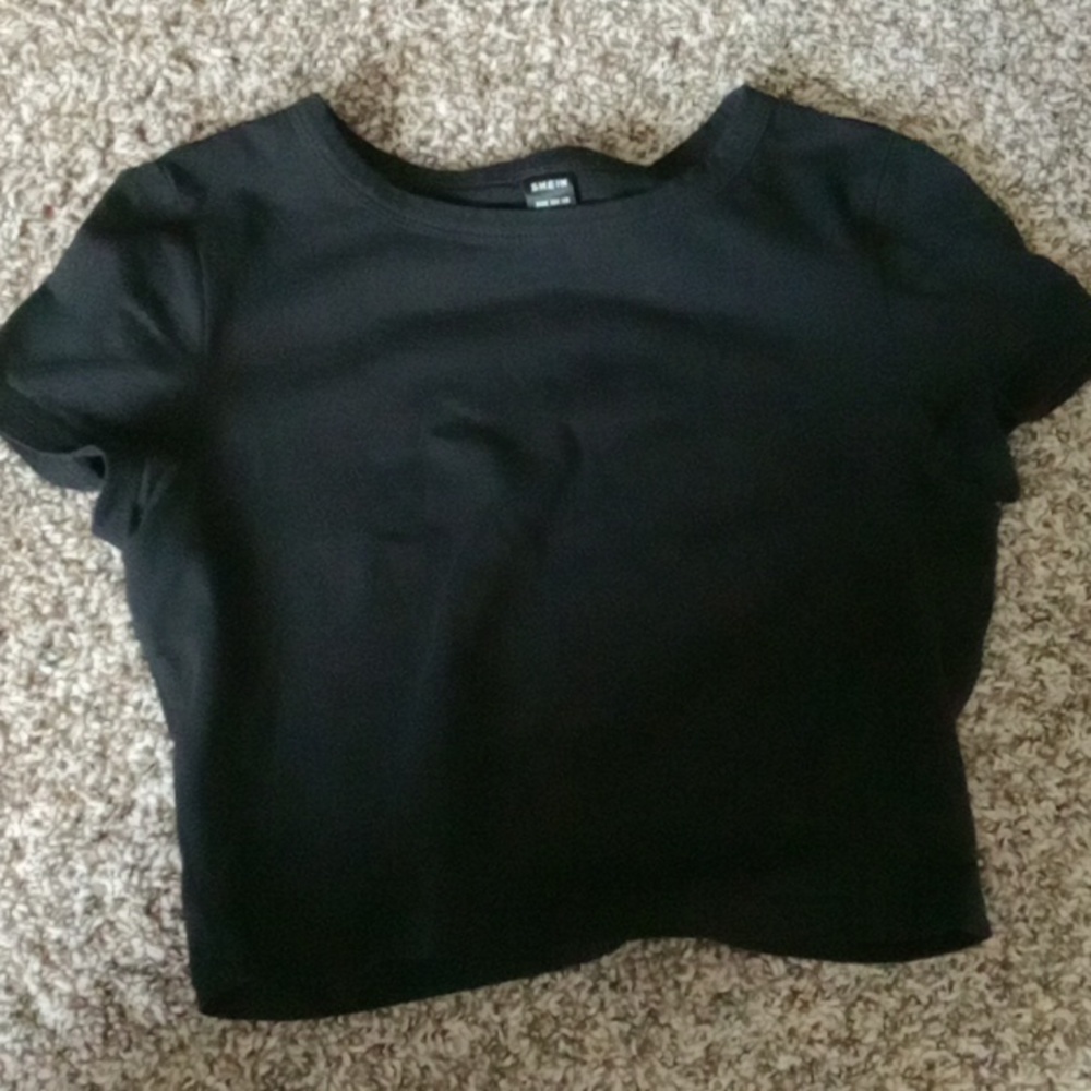 SHEIN baby tee cropped